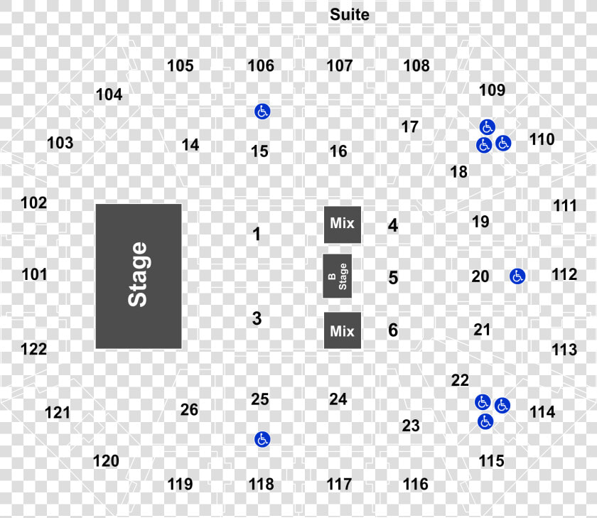 Mohegan Sun Arena Seating Chart  HD Png DownloadTransparent PNG