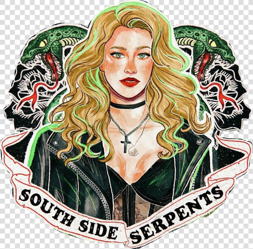  riverdale  southside  serpents  southsideserpents   Betty Cooper Southside Serpent  HD Png DownloadTransparent PNG