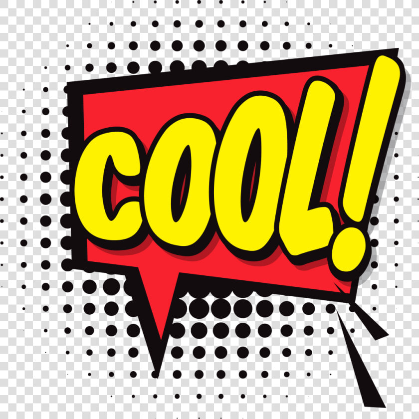 Comic Cool Speech Bubble Png Clip Art Download Hd   Pop Art Cool Png  Transparent PngTransparent PNG