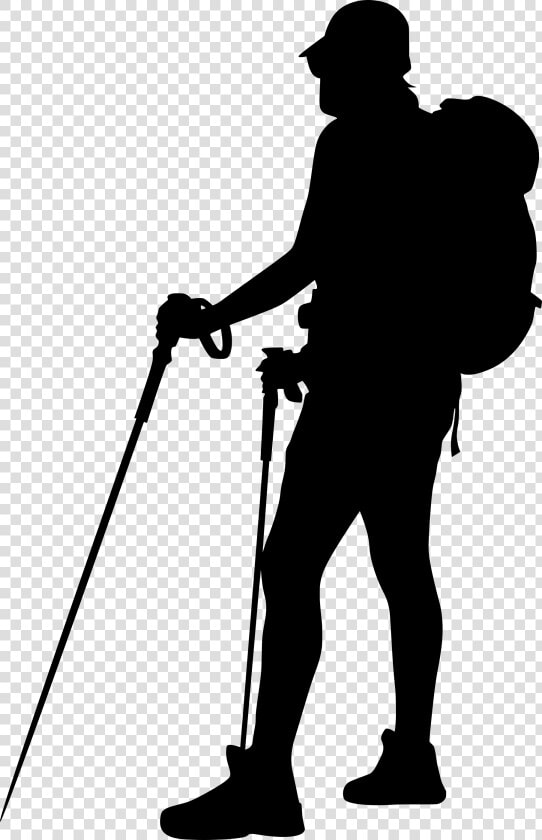 Hiker Silhouette Transparent Png  Png DownloadTransparent PNG