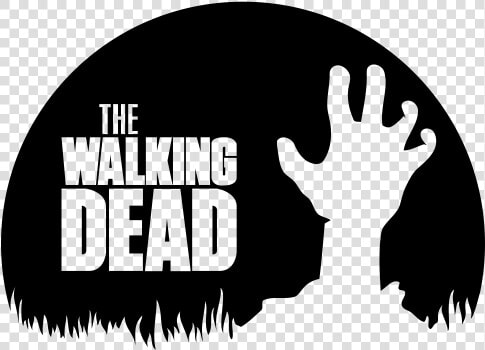 Pegatina Walking Dead Mano Zombi   Walking Dead Logo Png  Transparent PngTransparent PNG