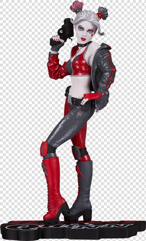 Harley Quinn Statue Joshua Middleton  HD Png DownloadTransparent PNG