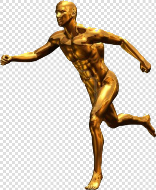 Adam Spre Mântuire  3d Faţă   Golden Person  HD Png DownloadTransparent PNG