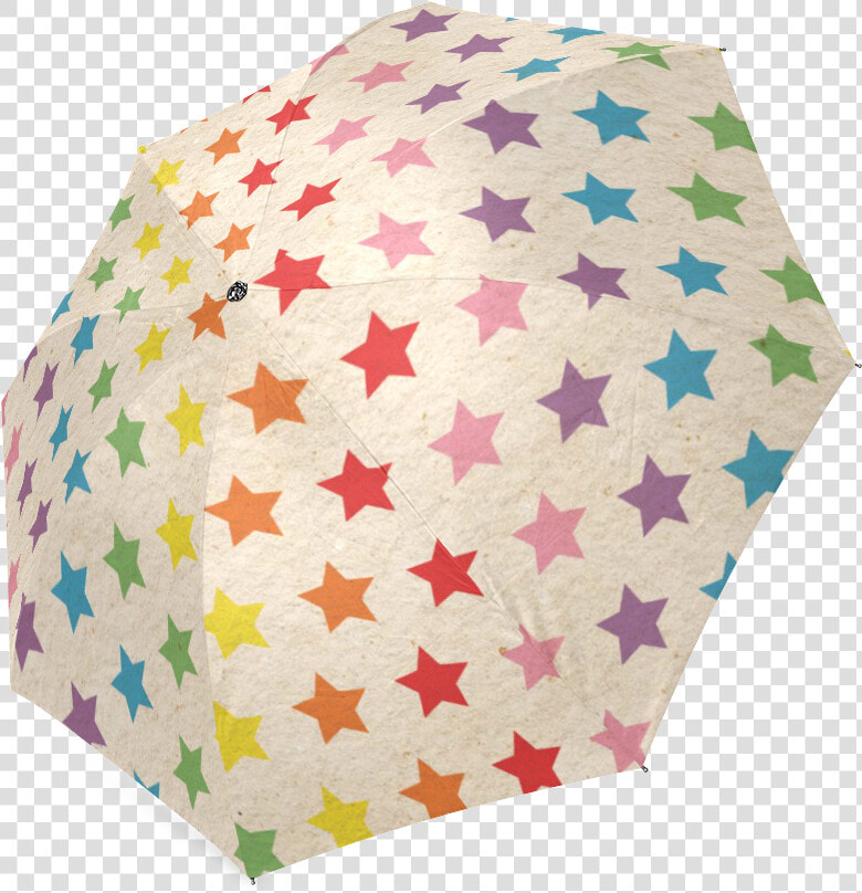 Rainbow Stars Foldable Umbrella  HD Png DownloadTransparent PNG