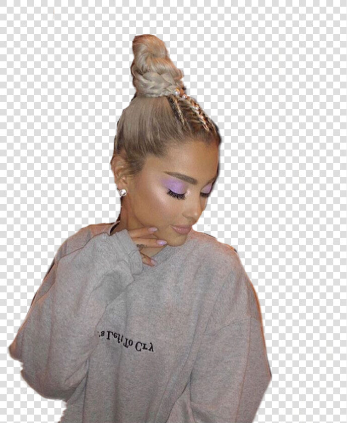 Ariana Grande Clipart Moon   Ariana Grande Transparent White Hair  HD Png DownloadTransparent PNG