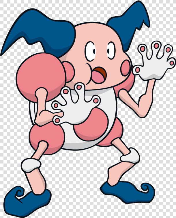 Mr Mime Pokemon Character Vector Art   Mr Mime And Mime Jr  HD Png DownloadTransparent PNG