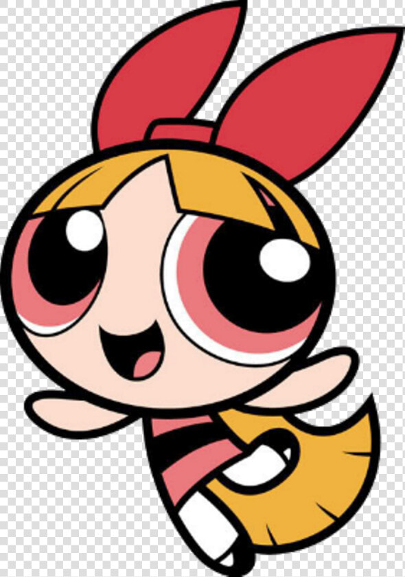 Clip Art Cartoons Characters Pictures   Blossom Powerpuff Girls  HD Png DownloadTransparent PNG