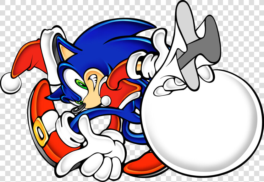 Sonic Adventure   Xmas Signature   Sonic Adventure Png  Transparent PngTransparent PNG