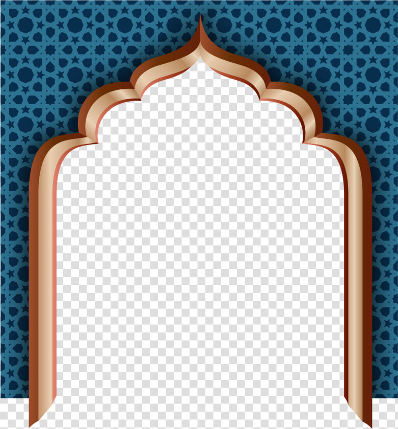 Blue Door Mubarak Wall Ramadan Al adha Eid Clipart   Eid Al Adha Border  HD Png DownloadTransparent PNG