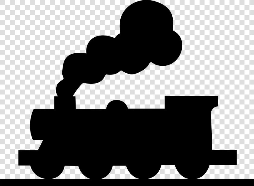 Hogwarts Express Rail Transport Train Harry Potter   Train Silhouette Clipart  HD Png DownloadTransparent PNG