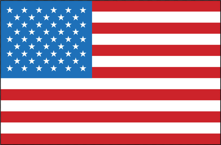 United States Of America Logo Png Transparent   Us Flag Dimensions Inches  Png DownloadTransparent PNG