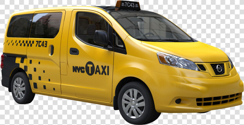 Taxi Cab Png Image   Nissan Yellow Cab New York  Transparent PngTransparent PNG