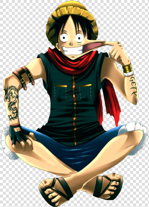 New Monkey D   Monkey D Luffy  39 s Tattoo  HD Png DownloadTransparent PNG