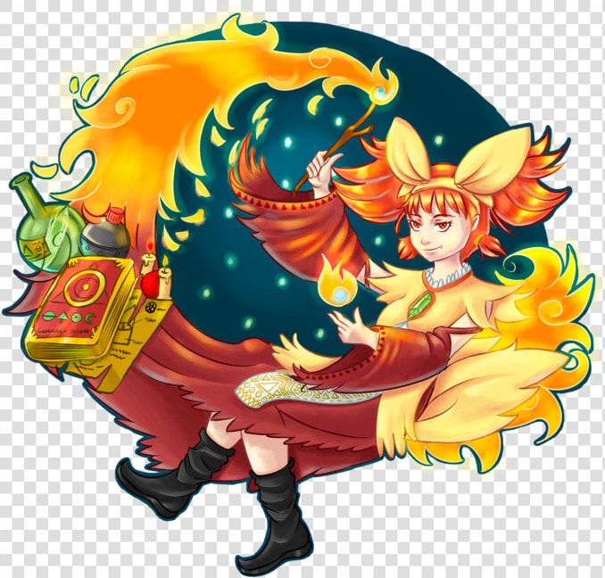 Delphox Kawaii Recuperado 218945   Illustration  HD Png DownloadTransparent PNG