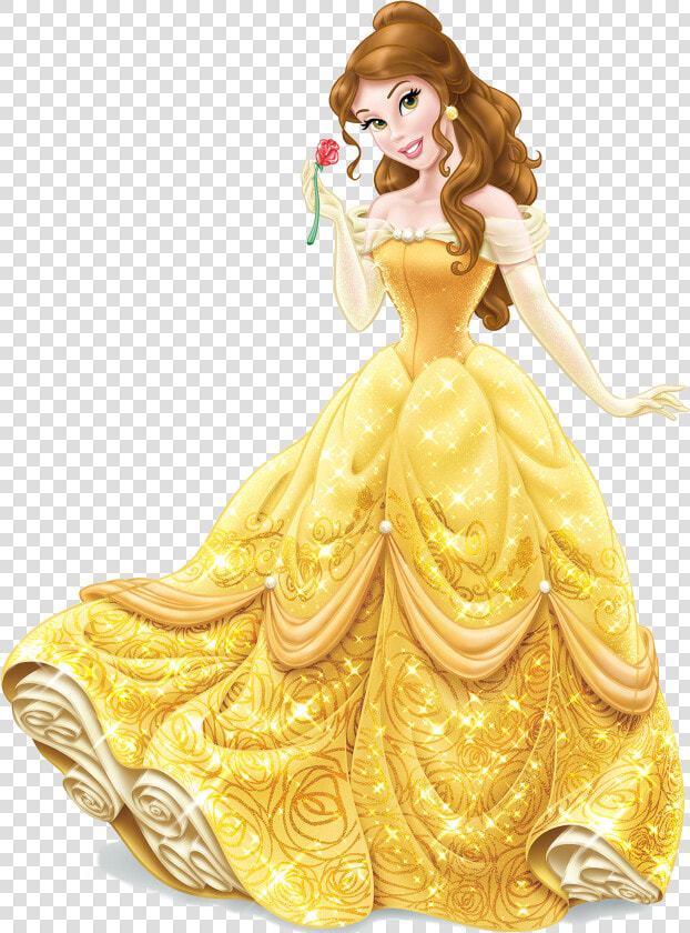 And Beauty Ariel Belle Cinderella Jasmine Beast Clipart   Disney Princess Belle  HD Png DownloadTransparent PNG