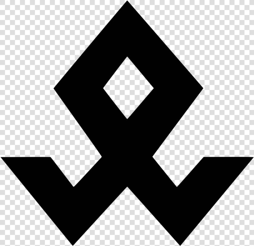 Volksdeutche Othala  Odal Rune   Odal Rune Png  Transparent PngTransparent PNG