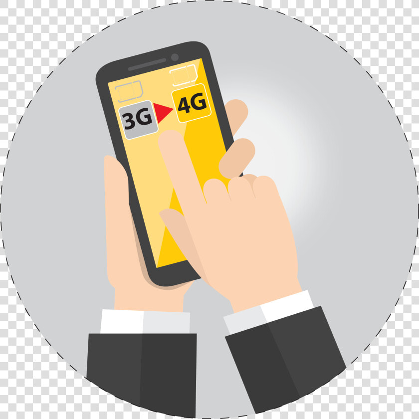 Step Two   3g Sim Vs 4g Sim Card  HD Png DownloadTransparent PNG