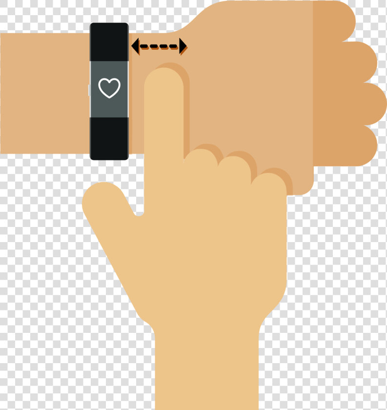 Wear A Fitbit Alta Hr  HD Png DownloadTransparent PNG