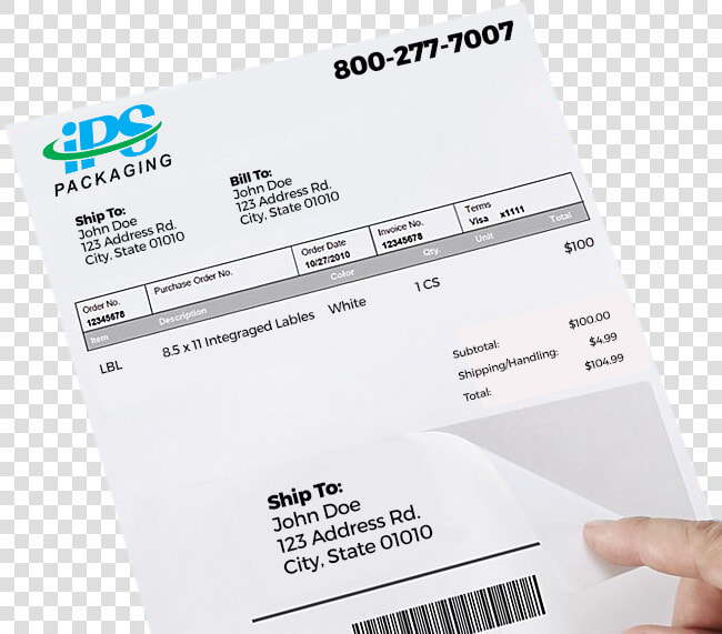 Integrated Labels  Form Labels  And Packing Lists   Parallel  HD Png DownloadTransparent PNG