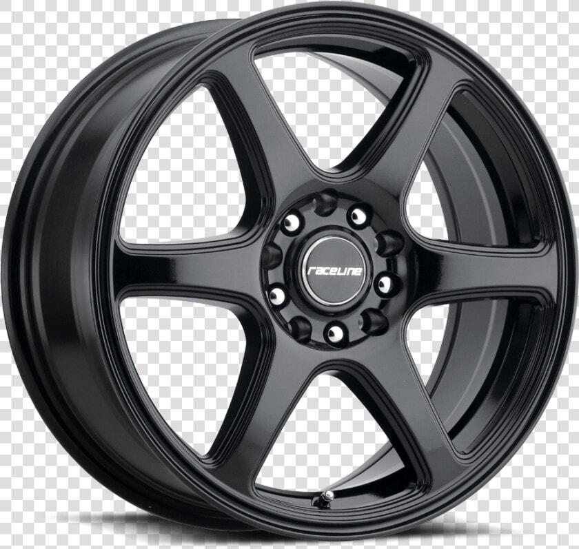 Raceline 146b Wheel 5lug Gloss Black 1000  HD Png DownloadTransparent PNG