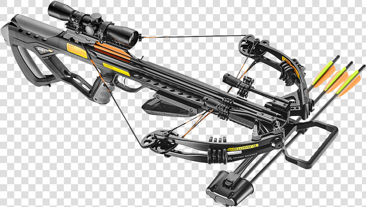 Aj9111 Arbalète Ek archery Guillotine M Black 175 Lbs   Ek Accelerator 370 Crossbow  HD Png DownloadTransparent PNG