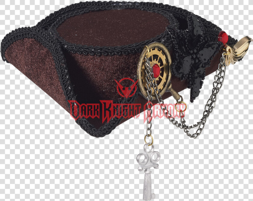 Tricorne Hat Steampunk Piracy Spats   Steampunk Pirate Hat  HD Png DownloadTransparent PNG