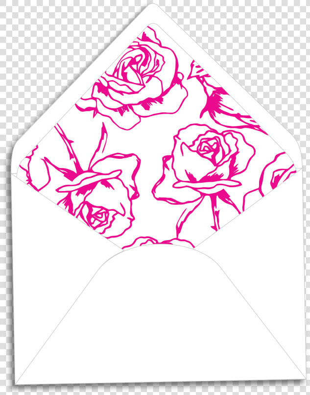 Roses web Envelope Liners Envelopes  HD Png DownloadTransparent PNG