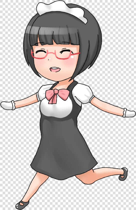 Playing Anime Girl Png Image   แม่บ้าน การ์ตูน  Transparent PngTransparent PNG