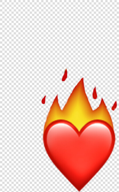  emoji  heart  love  fire   Fire Heart Emoji Transparent  HD Png DownloadTransparent PNG