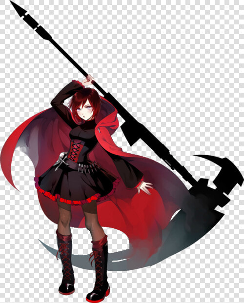 Ruby Rose And Rory Mercury   Png Download   Ruby Mobile Legend Anime  Transparent PngTransparent PNG