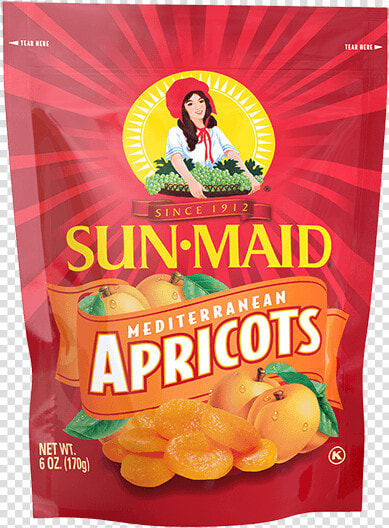 Sun maid Mediterranean Apricots 6 Oz   Sun Maid Apricots  HD Png DownloadTransparent PNG