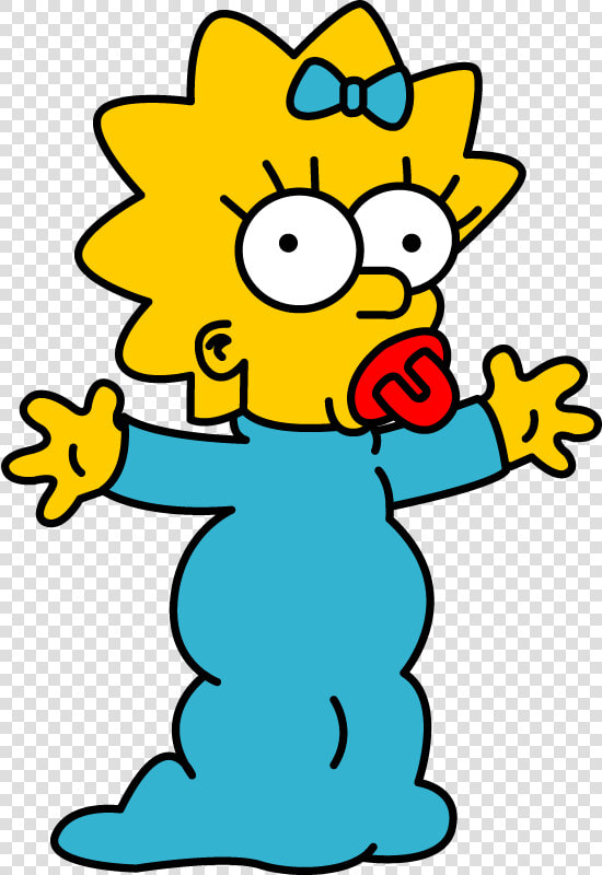 Maggie Simpson Background   Maggie Simpson  HD Png DownloadTransparent PNG