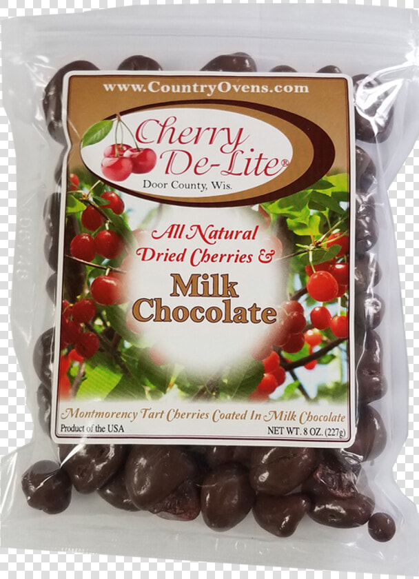 Milk Chocolate Covered Cherry De lite   Cherry Product Of Usa  HD Png DownloadTransparent PNG