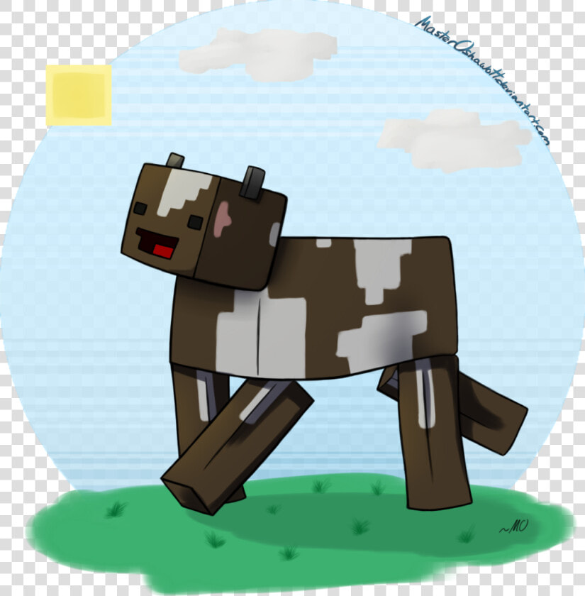 Cow Clipart Derpy   Minecraft Cow Transparent Face  HD Png DownloadTransparent PNG