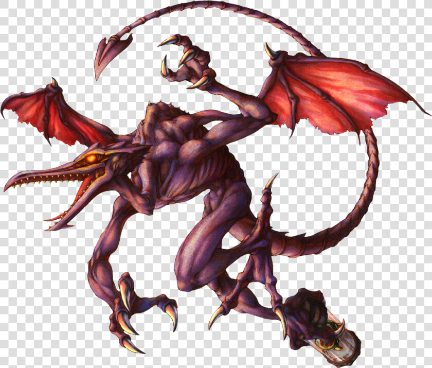 No Caption Provided   Metroid Good Guy Ridley  HD Png DownloadTransparent PNG