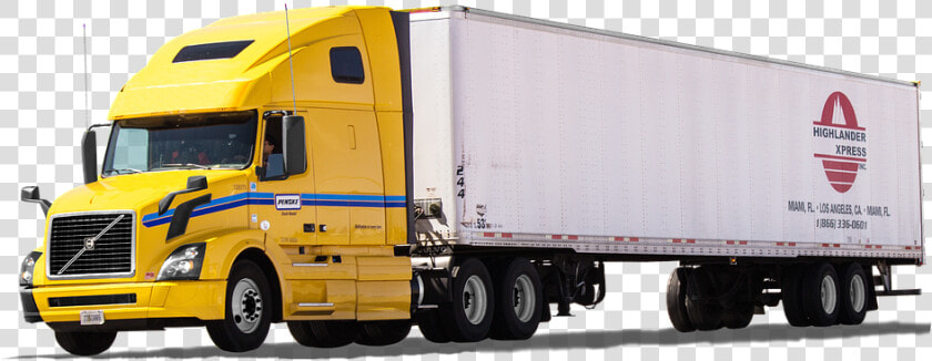 Volvo  Us Truck  Truck  Semi Trailers  Desert   Radiation Portal Monitor Rpm  HD Png DownloadTransparent PNG