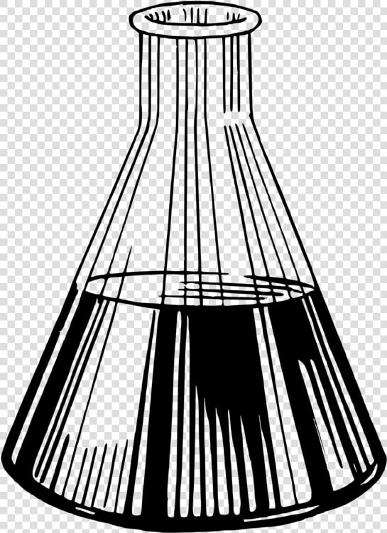 Transparent Test Tube Clipart Black And White   Drawing Chemistry Black And White  HD Png DownloadTransparent PNG