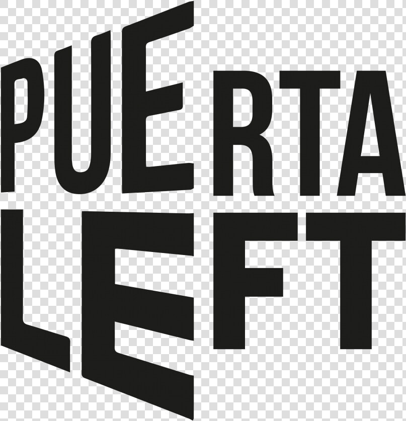 Puerta Left Logo   Calligraphy  HD Png DownloadTransparent PNG