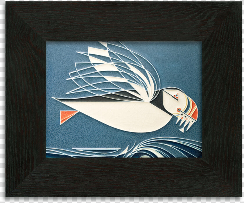 Charley Harper Puffin Tile  HD Png DownloadTransparent PNG