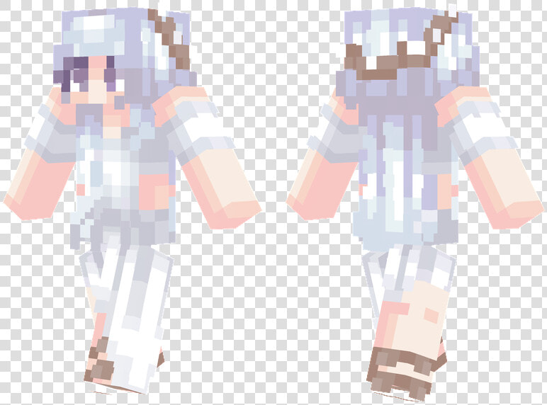 Minecraft Girl Skins   Png Download   Cute Peach Girl Minecraft Skin  Transparent PngTransparent PNG