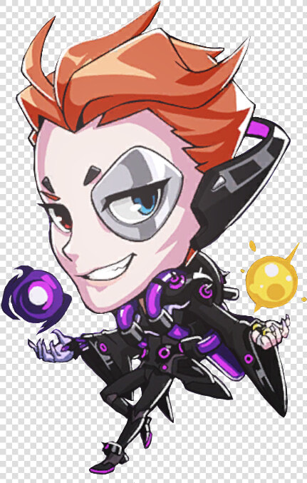 Overwatch Moira Cute Spray  HD Png DownloadTransparent PNG