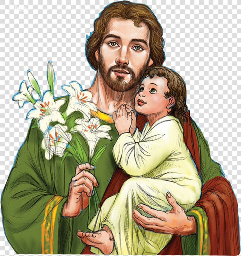 Saint Joseph Mary Patron Saint Clip Art   St Joseph The Husband Of Mary Png  Transparent PngTransparent PNG