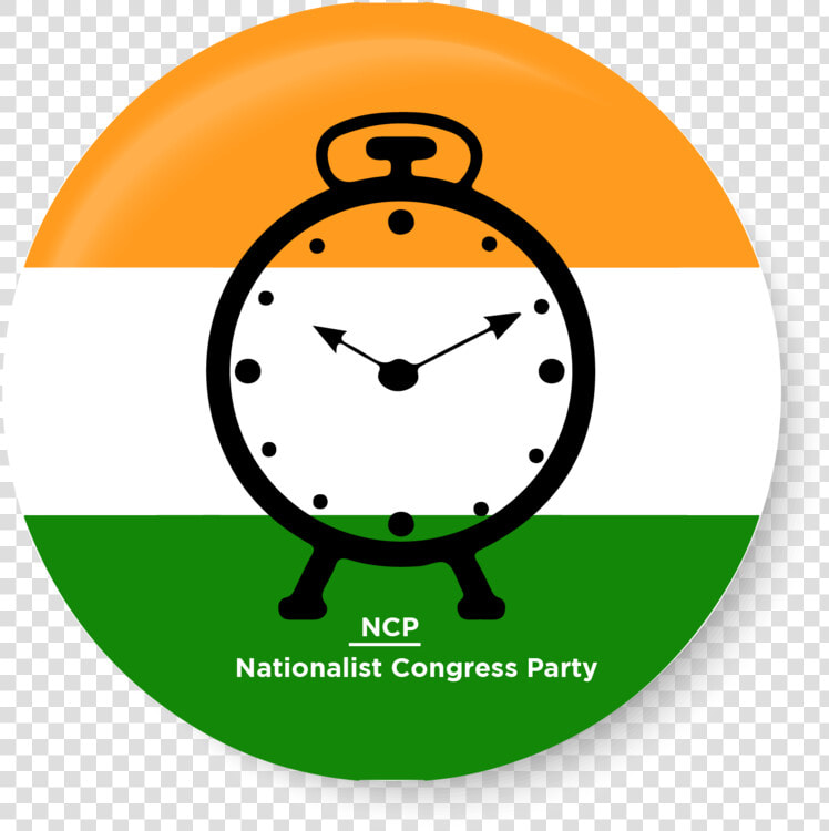 Transparent Congress Logo Png   Nationalist Congress Party Symbol  Png DownloadTransparent PNG