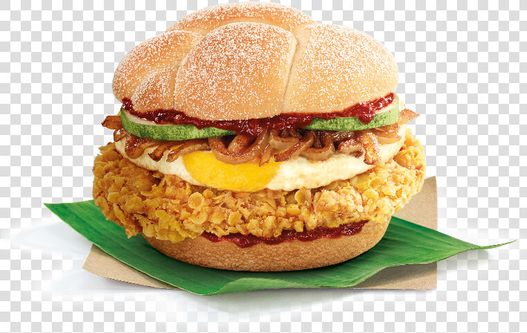 Nasi Lemak Burger Mcdonalds Singapore  HD Png DownloadTransparent PNG