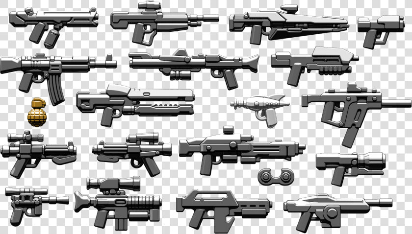 Clip Art Sci Fi Pistols   Brickarms Sci Fi Pack 2016  HD Png DownloadTransparent PNG