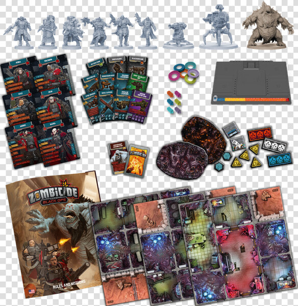 Zombicide Invader Black Ops  HD Png DownloadTransparent PNG