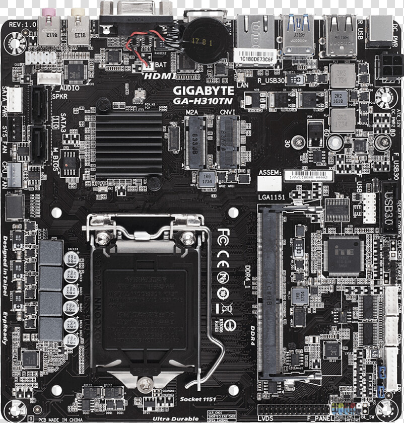 Intel 1151 Lvds Mini Itx  HD Png DownloadTransparent PNG