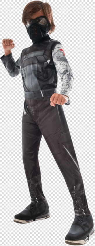 Child Winter Soldier Costume   Disfraz Dw Soldado Del Invierno  HD Png DownloadTransparent PNG