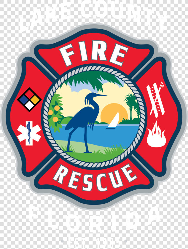 Lake County Fire Rescue Logo  HD Png DownloadTransparent PNG