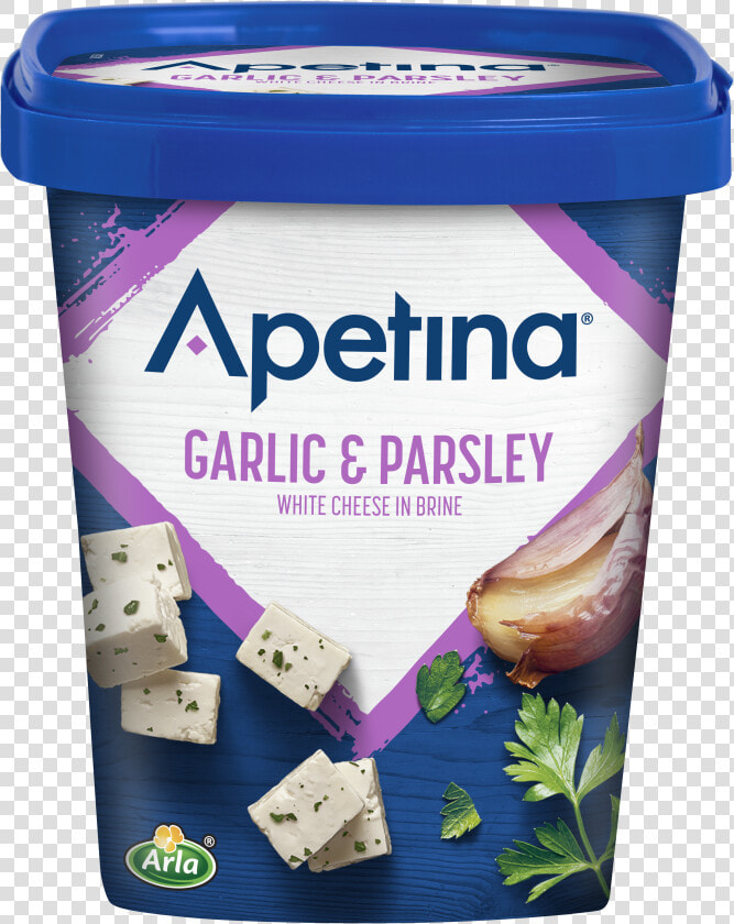 Apetina® Garlic  amp  Parsley White Cheese Cubes In Brine   Apetina Red Peppers  amp  Chilli Feta Cubes  HD Png DownloadTransparent PNG